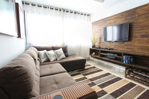 A great living room remodeling in Saint-Léonard  - TBL Construction